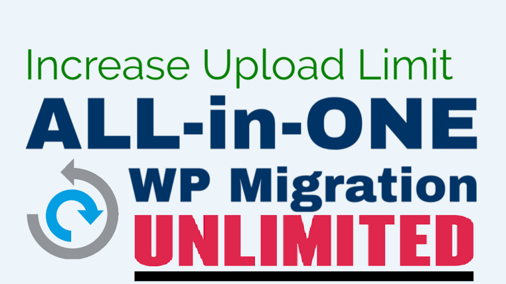All in One WP Migration Unlimited Export and Import Free Plugin for WordPress Backup & Migration ��️