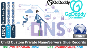 Read more about the article Adding Glue Records Hostname in GoDaddy Domains 🌐Your Own Child Private NameServers to Existing Site